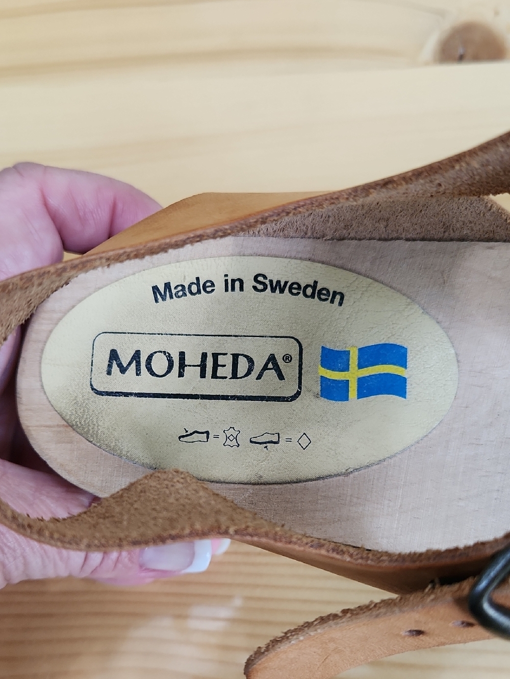 Moheda Betty Swedish Clogs EU 37 US 6.5-7 - Picture 7 of 16